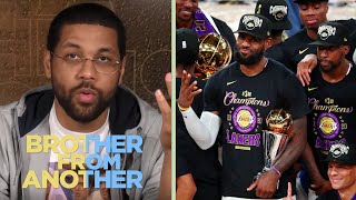 Is this LeBron James' "fourth best" NBA title? | Brother From Another