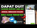 DIBAYAR - Cuma Jawab Survey ABC-an Doang - Cara Dapat Uang Dari Internet