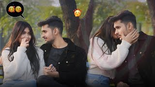 KISSING PRANK ON RUHI 😜🥰 || सोचा नहीं था एस होगा😍 || Harshit PrankTv