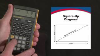 Construction Master 5 Square up Diagonal How To