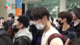 2019-02-26 ASTRO深夜仁川返韓 帥氣顏值大展少年感 ASTRO Returns Incheon Airport At Midnight With Handsome Faces