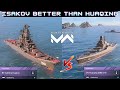 Modern Warships RF admiral Isakov Vs CN Huaqing | Modern Warships