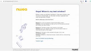 How to fix the "Oops where is my test window message" in MAP