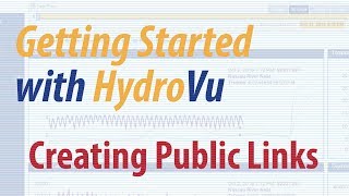 Creating a Public Link in HydroVu