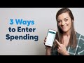 3 Ways to Enter Spending in YNAB | Budgeting Tips