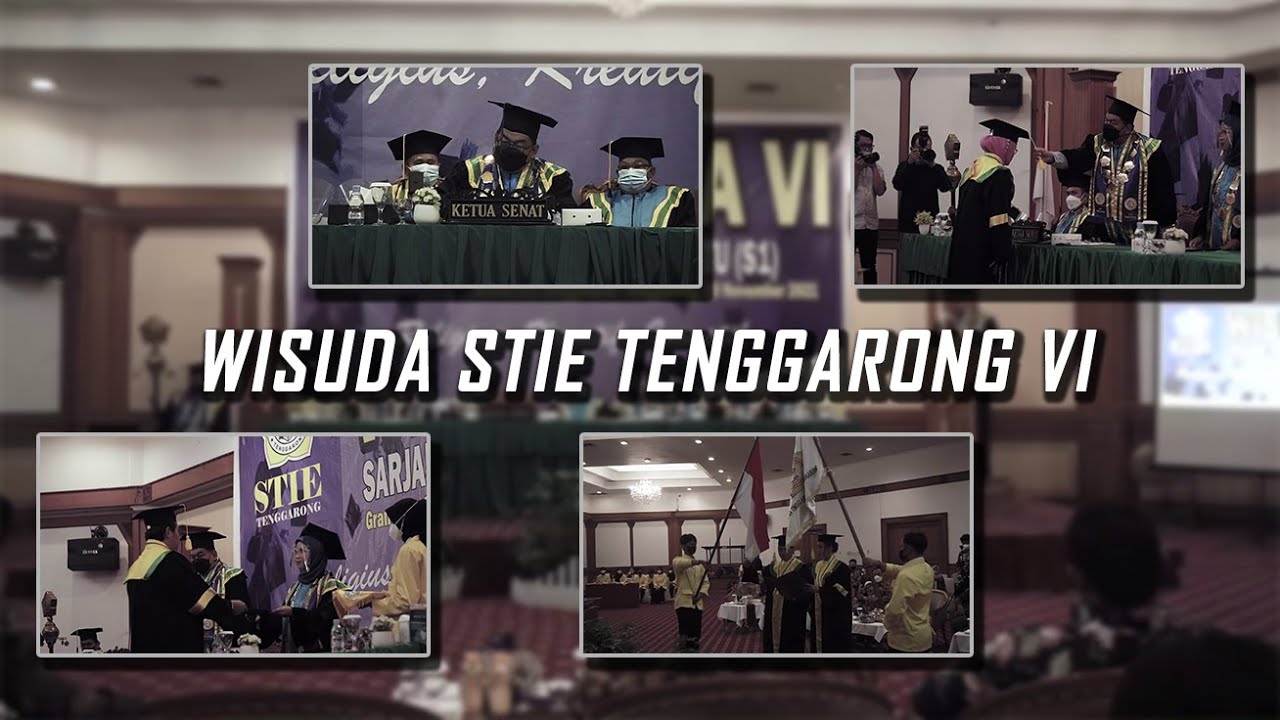 WISUDA VI STIE TENGGARONG 2021 - YouTube