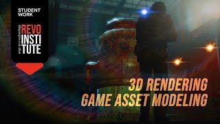 3D Game Asset Creation by REVO Student | Laksh Competition Entry