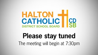 June 16, 2021 Special Board Meeting of the Halton Catholic District School Board