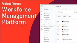 Demo of the Papaya Global Workforce Management Platform