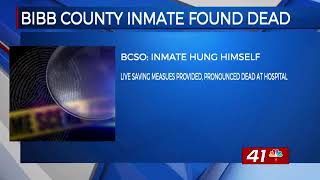 Bibb County inmate dies in his cell