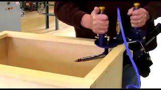 Blind Stapler Fastens Face Frames to Cabinet Boxes