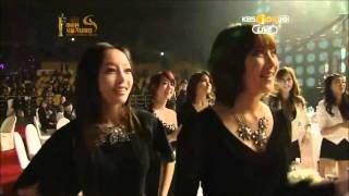 [20120119] 클로버(Clover) - 아는오빠 + La Vida Loca 21th 서울가요대상