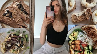 WHAT I EAT IN A WEEK- no restriction, eating intuitively healthy and realistic