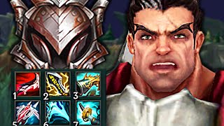 THIS IRON 4 DARIUS BUILDS 100% CRITICAL STRIKE... (SPECTATING IRON) - League Of Legends