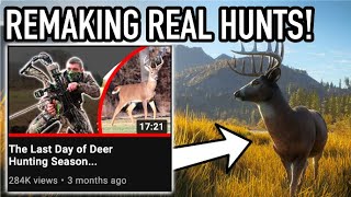 REMAKING KENDALL GRAY'S REAL HUNTS! Hunter Call of the Wild Ep.26 - Kendall Gray