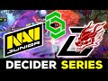 DECIDER TO THE GRAND FINAL !!! NAVI JUNIOR vs DRAGON ESPORTS CLUB - CCT SERIES S4 DOTA 2