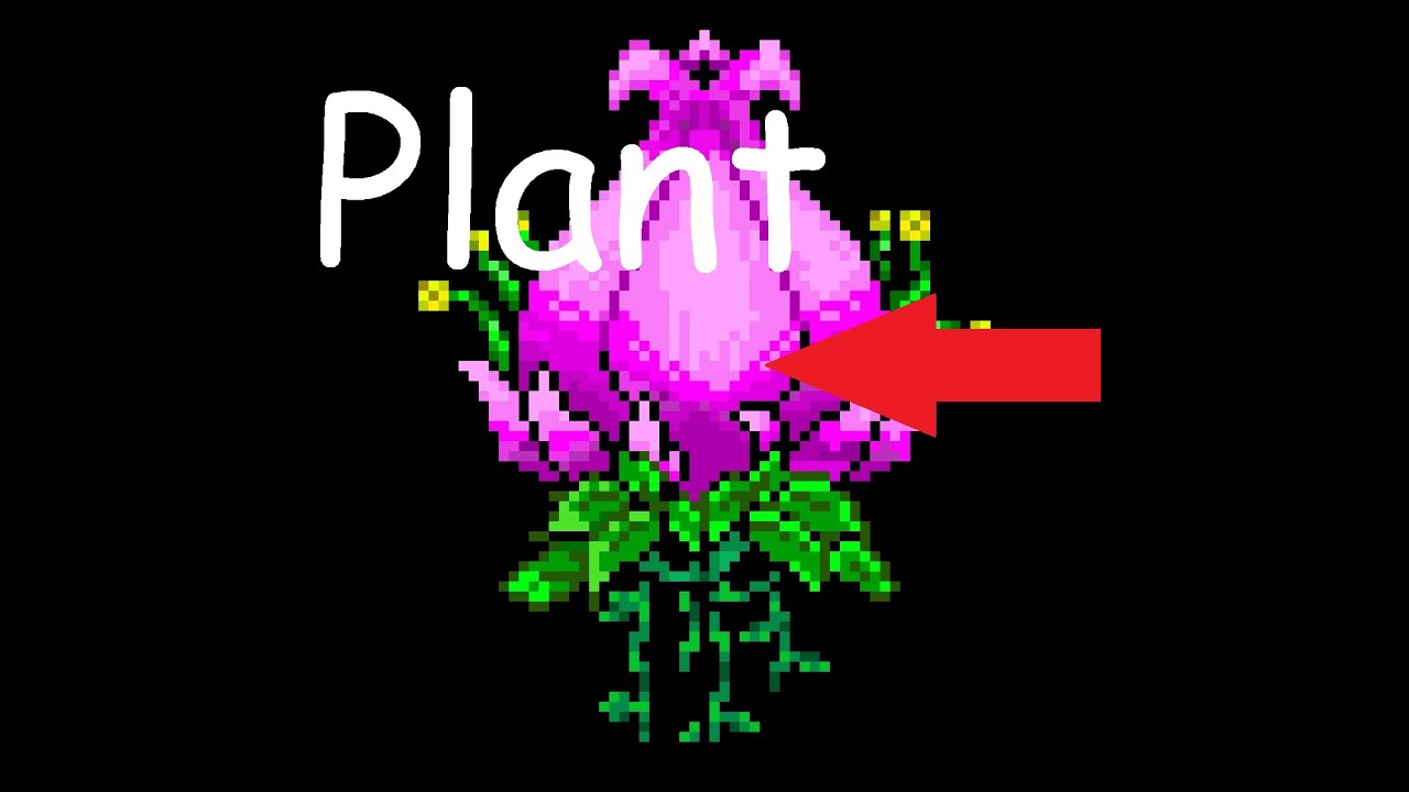 [Terraria] Master Mode Plantera Hitless Facetank - YouTube