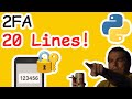 Build 2FA in Python (TOTP in 20 Lines!)