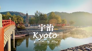 【Kyoto Vlog】ep3. 京都宇治的夢幻朝霧ㅣ花屋敷浮舟園飯店ㅣ平等院鳳凰堂ㅣ中村藤吉的抹茶百匯超好吃