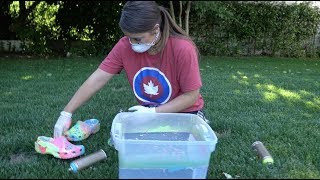 Hydro Dipping A Pair of Crocs