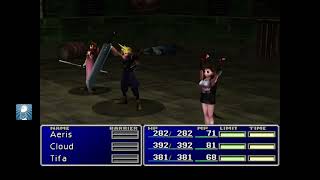 Final Fantasy 7: Tifa's victory pose