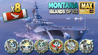 Battleship Montana: Average, but not today! - World of Warships