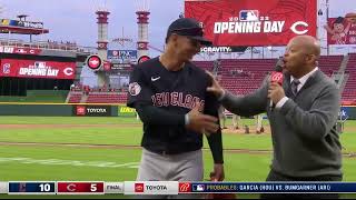 Cleveland Guardians' Andrés Giménez hits second game-winning homer against the Reds