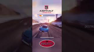Bugatti Chiron stunt ; asphalt 9 legend gameplay #shorts #asphalt9 #trending #viral