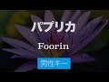 【男性キー(+5)】パプリカ - Foorin【オフボーカル・生音風カラオケ】