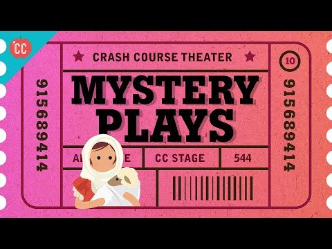 What is a medieval mystery play?