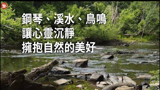 鋼琴、溪水、鳥鳴｜讓心靈沉靜，擁抱自然的美好