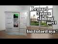 Tutorial Lemari 3 pintu Sliding || Part 1