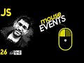 Mouse Events (onclick, ondblclick, onmouseover, onmouseout) in JavaScript in हिंदी /اردو - Class -26