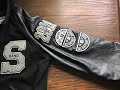 How to put Patches on a sleeve of a Varsity Letterman Jacket