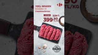 Yerli besiden doğru et CarrefourSA’da!