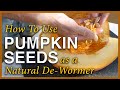 Pumpkin Season - Using The Seeds As A Dewormer Pumpkin Season - Using The Seeds As A Dewormer