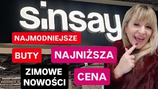 SINSAY💥ALE PIĘKNE BUTY W NISKIEJ CENIE😱🔥OGROM NOWOŚCI ZIMOWYCH🔥TO JEST HIT‼️💣 MIERZYMY🔥