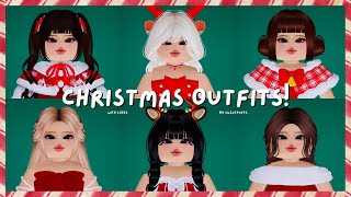 2024 CHRISTMAS OUTFIT IDEAS WITH CODES FOR BLOXBURG, BERRY AVENUE, BROOKHAVEN, ETC.