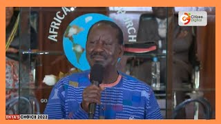 Raila: The voice of the people of Kenya as expressed on August 9 must be respected