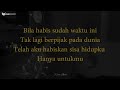 virgoun surat cinta untuk starla karaoke akustik