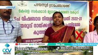 പഴയന്നൂർ പഞ്ചായത്തിലെ തെരുവ് നായ്ക്കൾക്കുള്ള കുത്ത്തിവയ്പ് ആരംഭിച്ചു