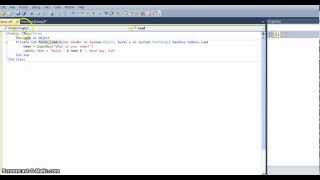 Visual Basic.NET Tutorial 2- "Input name using Inputbox"