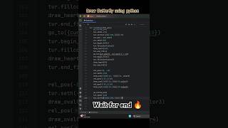 Draw Beautiful Butterfly Using Python Turtle #phython #coding #programming