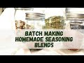 Homemade Seasoning Blends - Taco - Ranch - Onion Soup Mix - Chili Powder