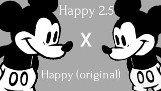 (Reuploaded audio) Happy 2.5 x Happy (original) (READ DESC.)