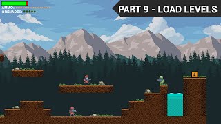 PyGame Scrolling Shooter Game Beginner Tutorial in Python - PART 9 | Loading Levels