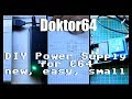 Doc64 #18 | Commodore C64 | DIY Power Supply PSU new, modern, small, efficient & cheap