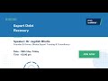 Webinar: Export Debt Recovery