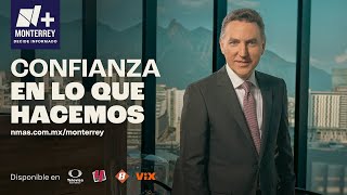 Las Noticias Nmás Monterrey con Gregorio Martínez Jueves 25 de Abril 2024 - Tele