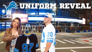 INSIDE DETROIT LIONS NEW UNIFORM REVEAL AT FORD FIELD!